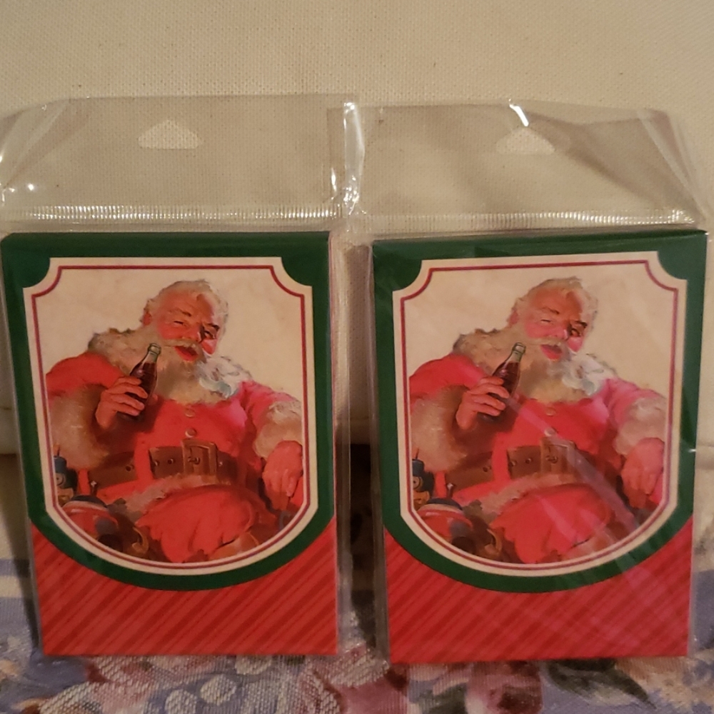 Set of 2 packets holiday memo pad bloc mini notes